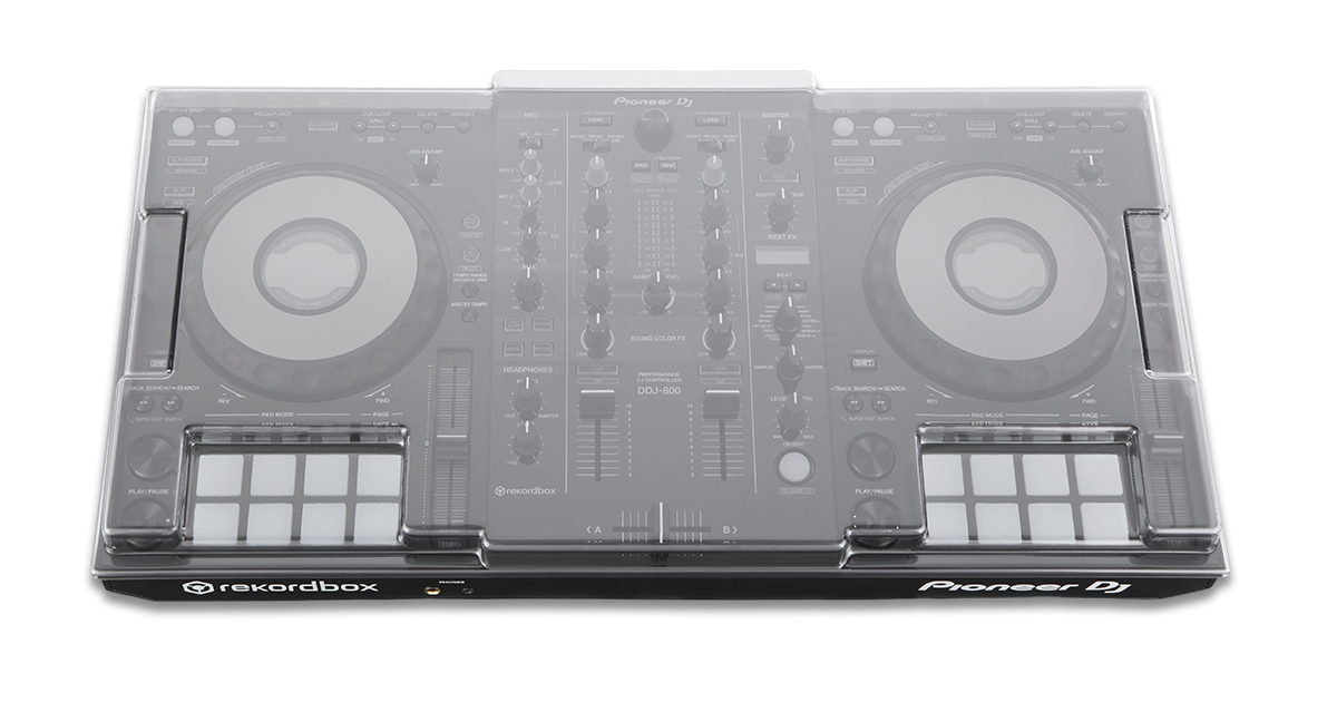Pioneer DJ DDJ-800 コントローラー デッキカバーセット Pioneer DJ DDJ-800 cover - Decksaver