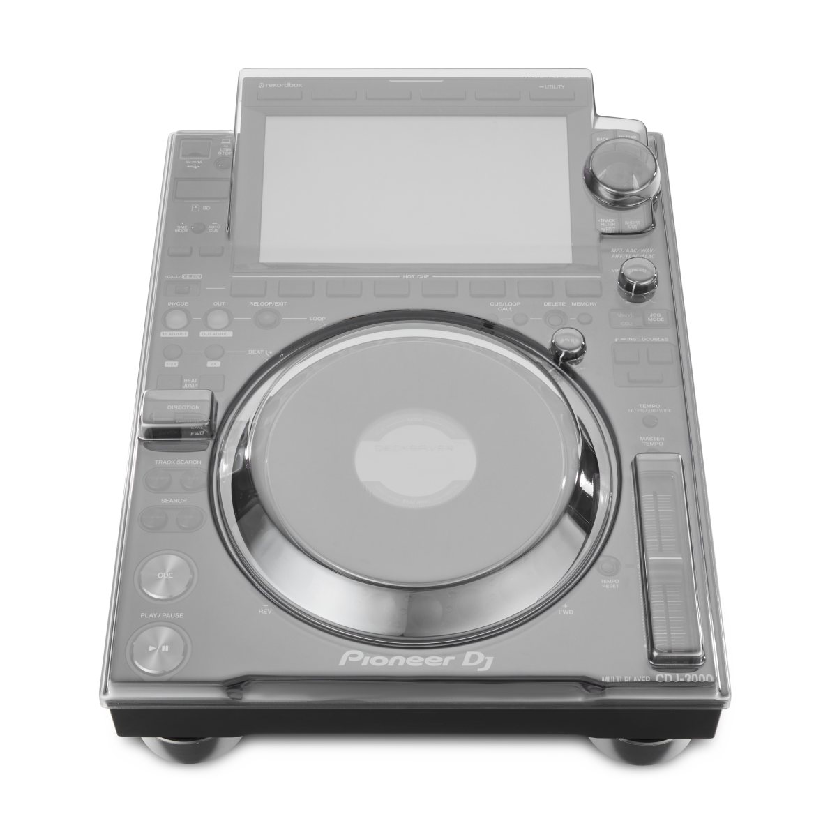 新版 CDJ-3000 DJ Pioneer cover Decksaver - DJ機材