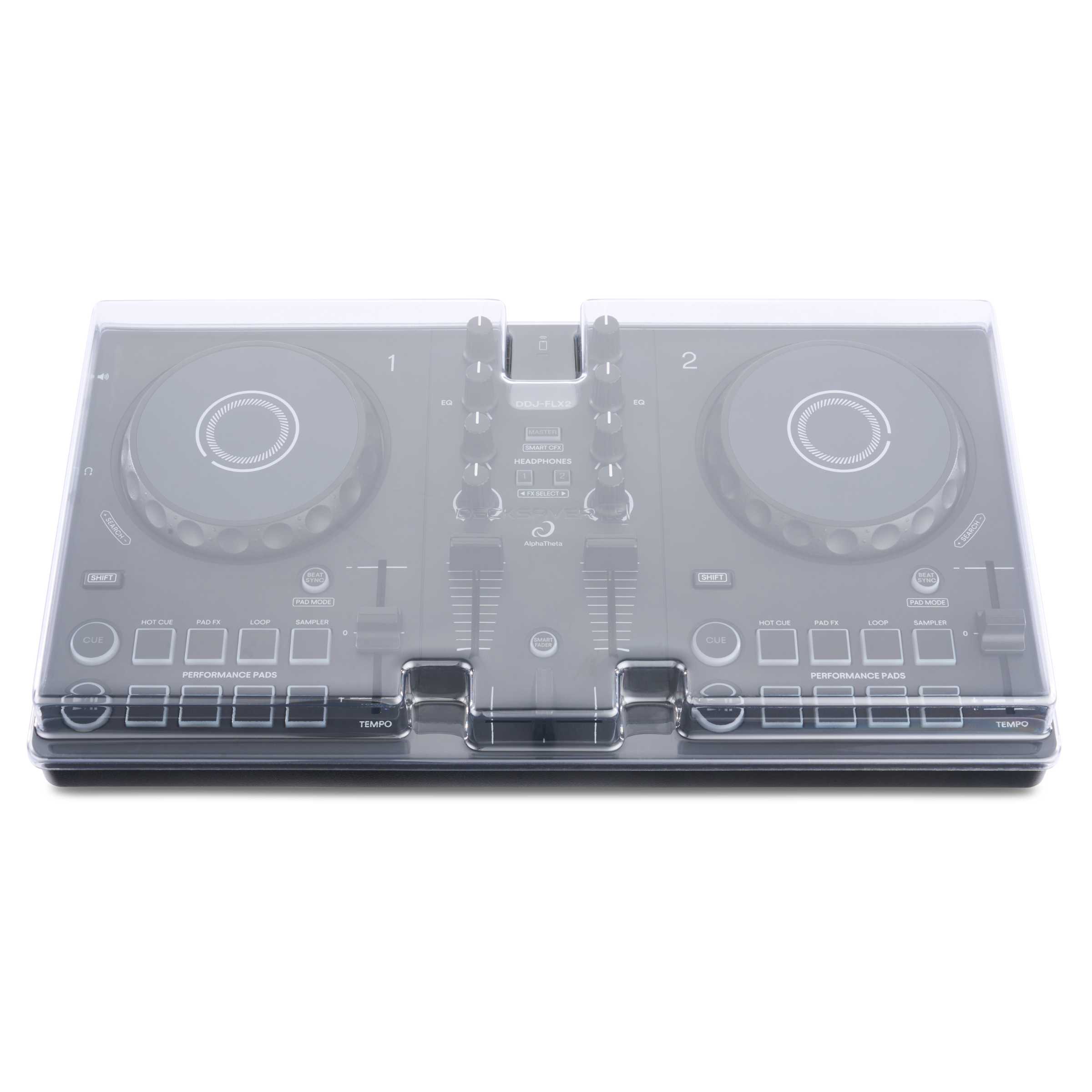 AlphaTheta DJコントローラー DDJ-FLX2 + ダストカバー付き